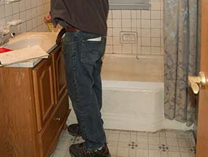 Wichita Bathroom before